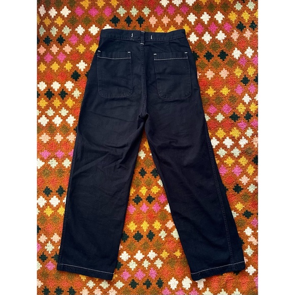 Gravel & Gold Placer Pants High Rise Straight Leg Sold Out Raven Black Jeans - Picture 2 of 5